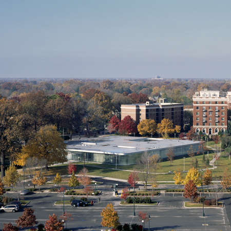 Toledo  Museum on Landscape Setting Of The Toledo Museum Of Art Glass Pavilion